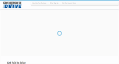 Desktop Screenshot of gettingpaidtodrive.com